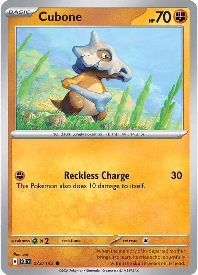 Cubone [SCR - 072]