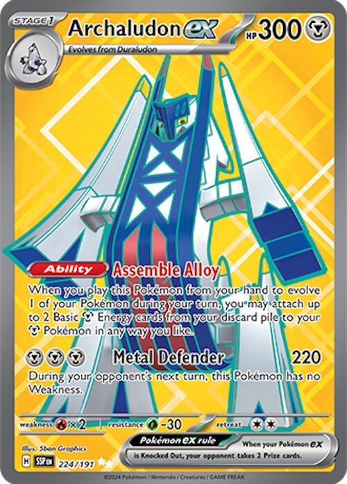 Archaludon ex - 224/191 [SSP - 224/191]