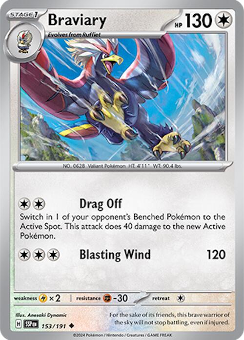 Braviary - 153/191 [SSP - 153]