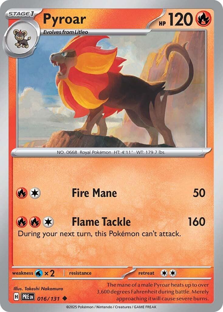 Pyroar [PRE - 016]