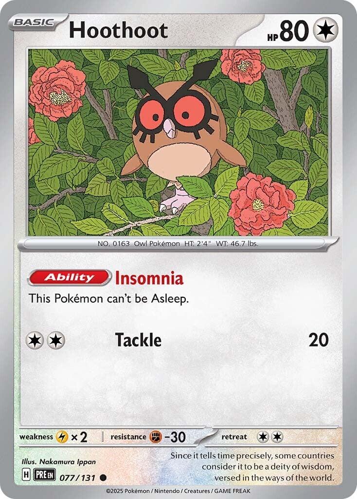 Hoothoot [PRE - 077]