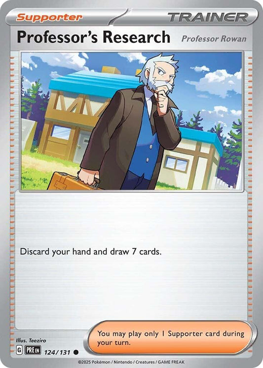 Professor's Research [Professor Rowan] [PRE - 124]