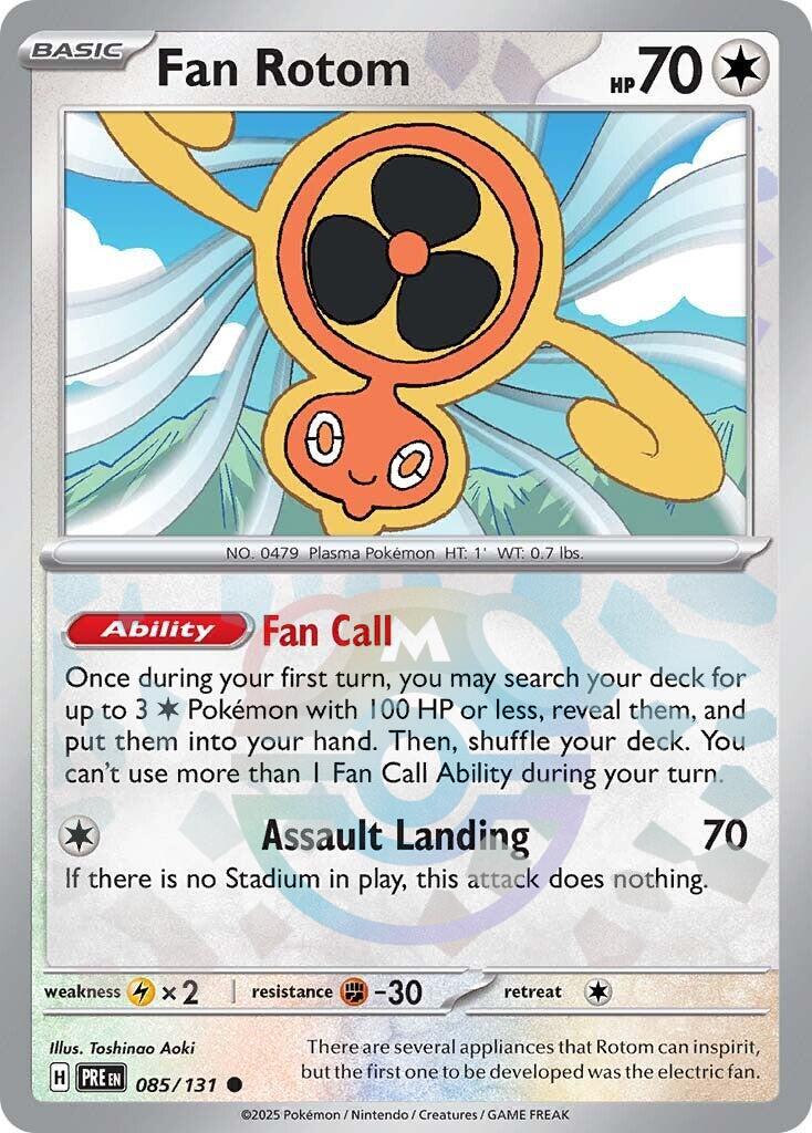 Fan Rotom (Master Ball Pattern) [PRE - 085/131]