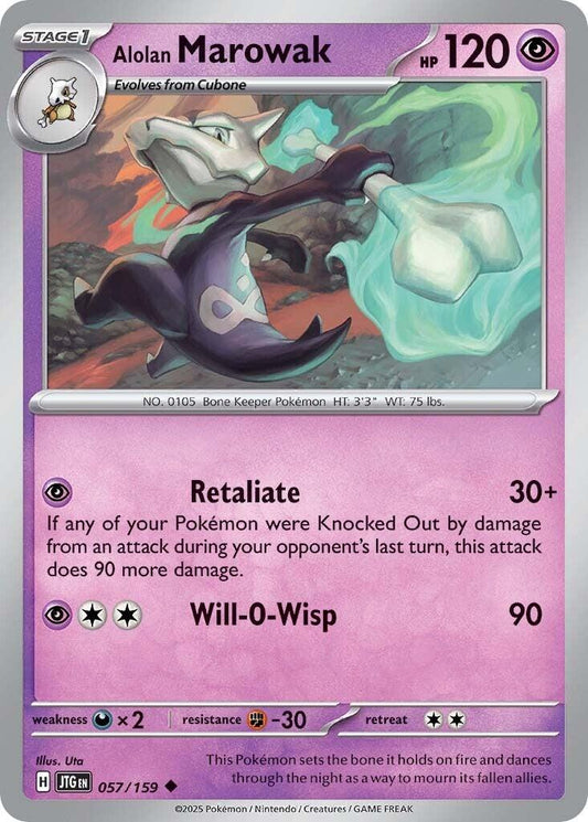 Alolan Marowak [JTG - 057]