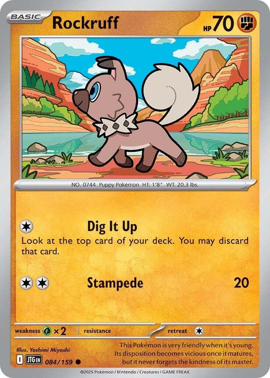 Rockruff [JTG - 084]