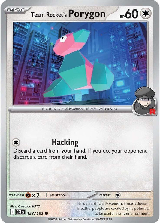 Team Rocket's Porygon [DRI - 153]