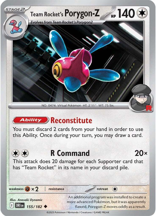 Team Rocket's Porygon-Z [DRI - 155]