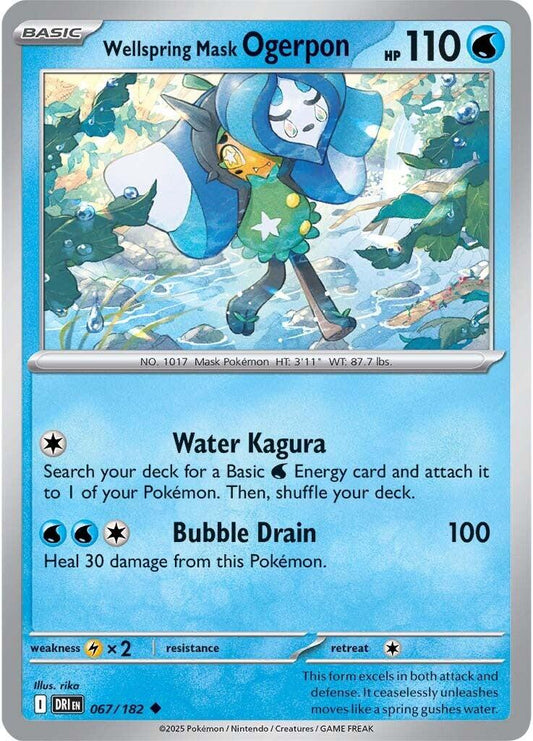 Wellspring Mask Ogerpon [DRI - 067/182]