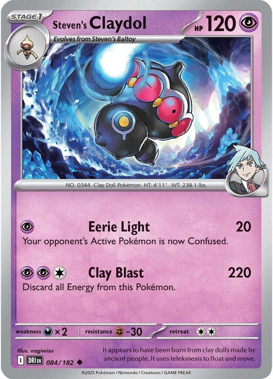 Steven's Claydol [DRI - 084]