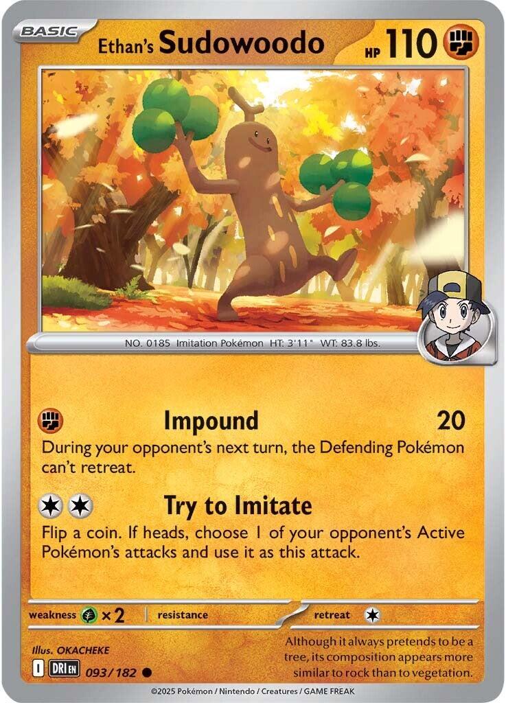 Ethan's Sudowoodo [DRI - 093/182]