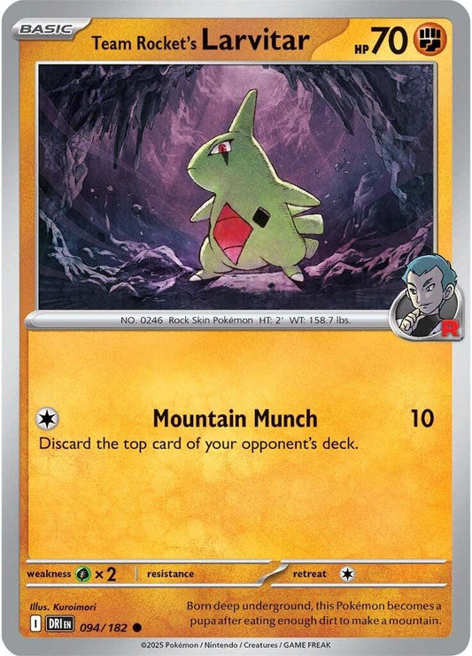 Team Rocket's Larvitar [DRI - 094]
