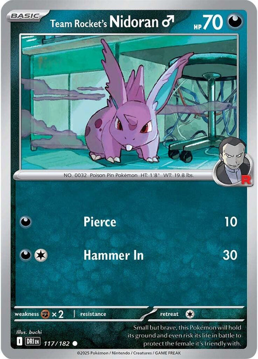 Team Rocket's Nidoran M [DRI - 117]
